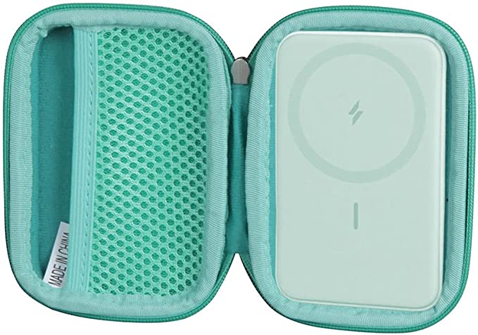 Hermitshell Hard Travel Case for Anker 622 / Anker 621 Magnetic Battery (MagGo), 5000mAh Foldable Magnetic Wireless Portable Charger (Green)